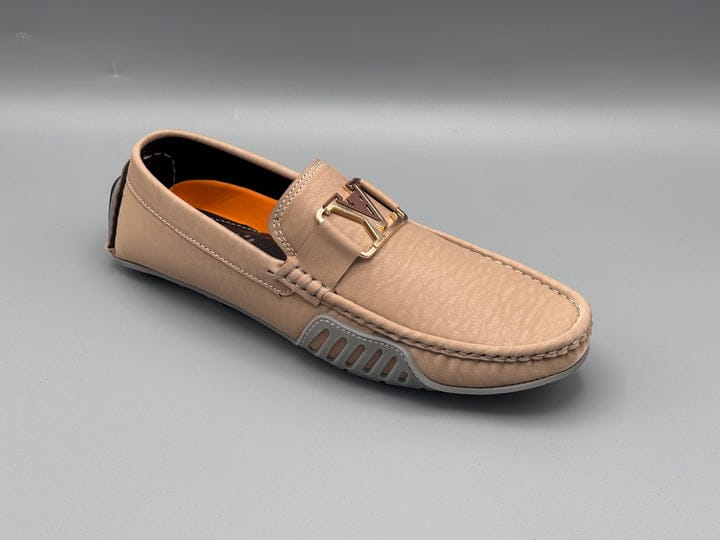 A Sleek And Stylish Loafer - ALLOW TO OPEN- Beige Colour